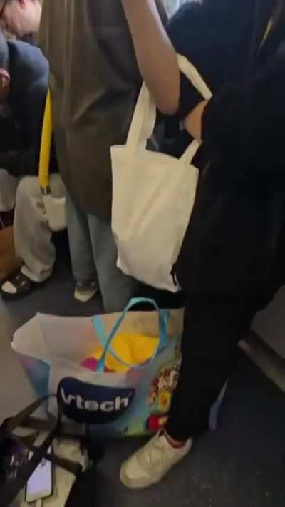 香港大火出现不明生物（普通话大妈）偷物资！