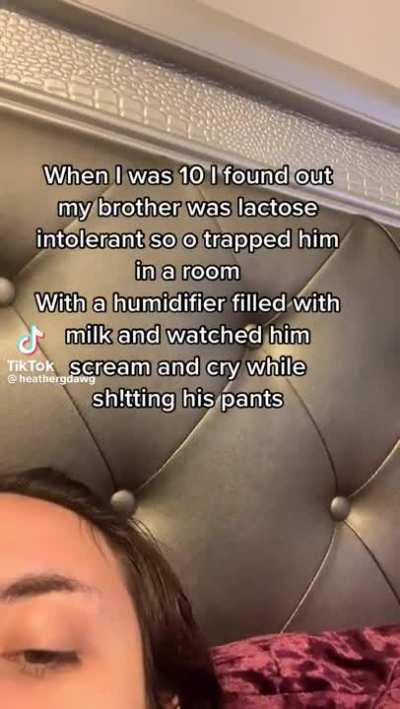 Lactose Intolerant people 🤮🤮🤮🤮🤮