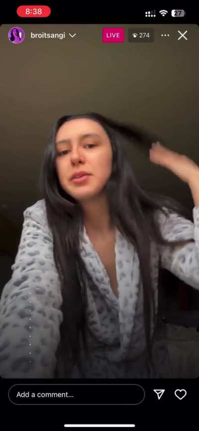 Nude live session