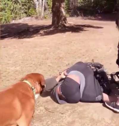 Looked like a smooth jump at first