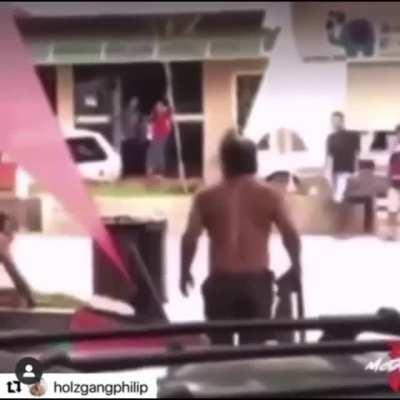 10th degree black belt gets in a fight