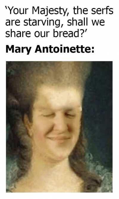 they should eat cake