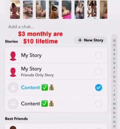 Add my snap @jas3.5 for cheap content are text me here