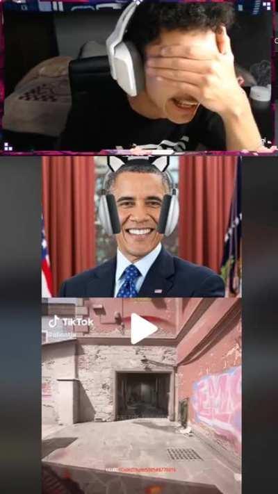 Presidents playing games (reaction)