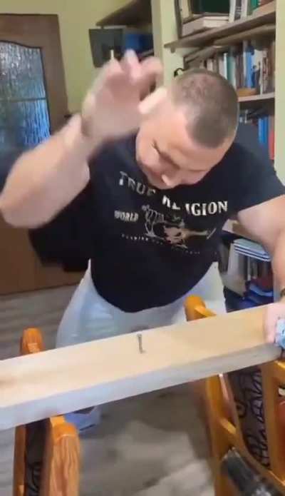 What is he training for exactly?!