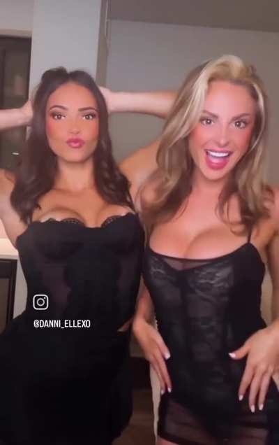 Kiana James and Harley Cameron - American and Australian Professional Wrestlers 