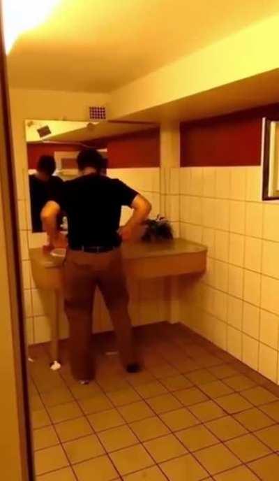 WCGW buttoning up your pants after a few drinks