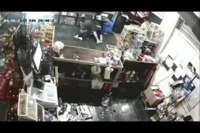 When the whole town shows up to your robbery