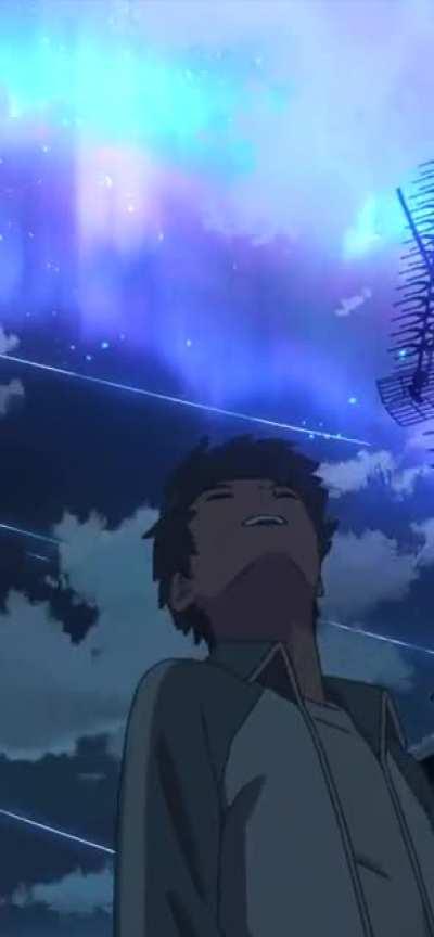 Your Name live wallpaper (comet scene)