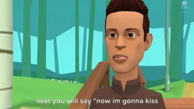 Joseph VS. Caesar fight, but it's in plotagon [Bad boy language]