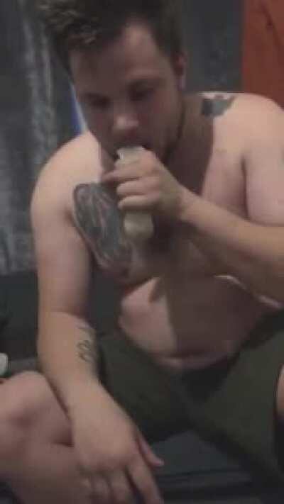 When you try to help the wife with the party decorations