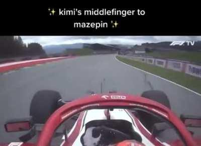 kimi in FP1 this morning