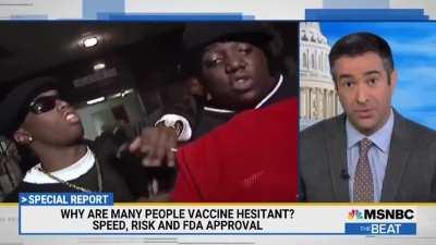 Be cool and hip like MSNBC and get the vaccine