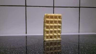 A depressed waffle