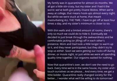 Family Life Post-Quarantine, Part 1