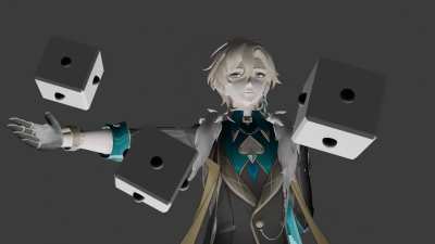 Aventurine animation I made in my third day of learning blender