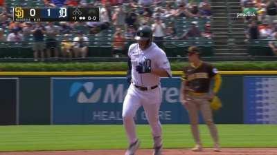 [Highlight] [Highlight] Spencer Torkelson gives the Tigers an early lead with a solo home run off Joe Musgrove.