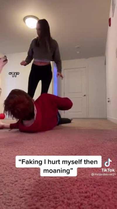 Even the dog was shook