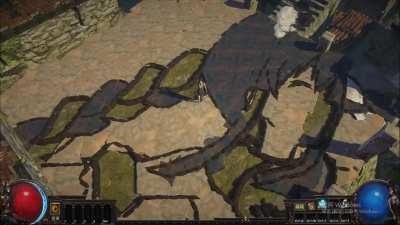 When you are in a hiding place, being attacked by a rabbit with a giant turnip