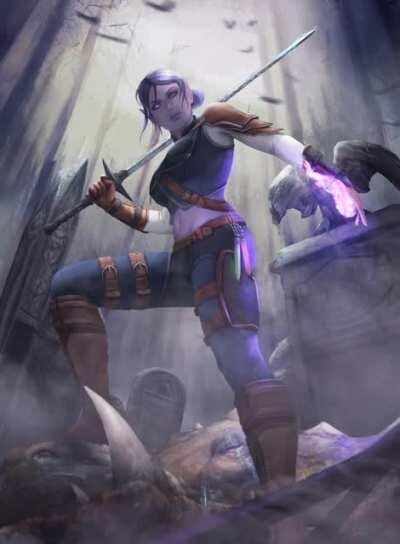 [OC] [Art] Terah Lekahn: Animation