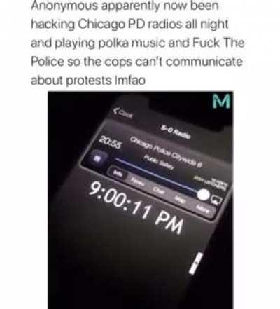 So anonymous said they’d be leaking the crimes that the police have commit too