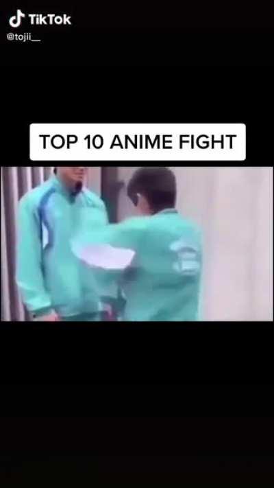 Top 10 Anime Fights