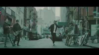 Sober Up music video but it's only the lyrics, Ryan sucks at the ukulele, and they forgot to remove background noise.