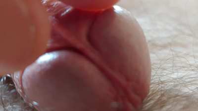 A little frenulum tease and put to bed