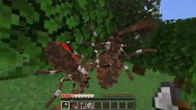 I added mosquitoes to Minecraft, what do you guys think?