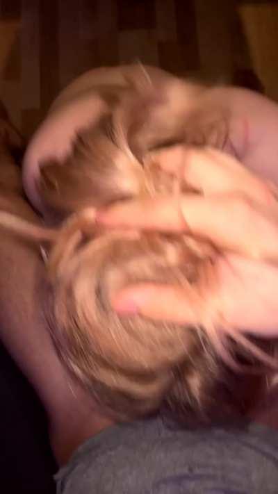 Step bro finally convinced me to give him gawk gawk