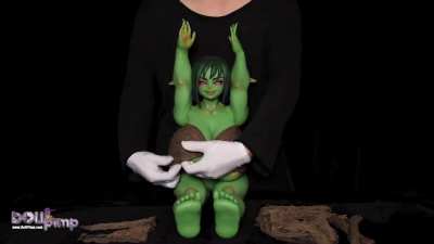 Green Goblin Sex Doll | Silicone 70cm CLM Doll | DollPimp
