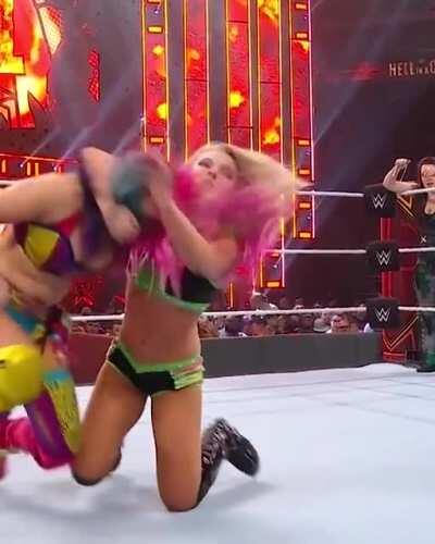 Alexa's sexy body writhing in pain