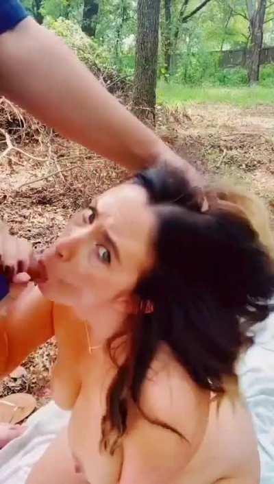 Wifey wanted a cum shower