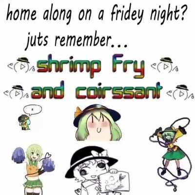 haha koishi fried shrimp wholesome