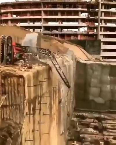 Trying to lift a bulldozer