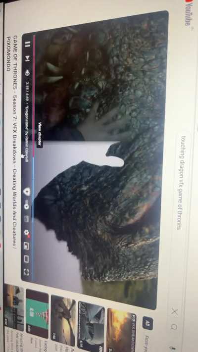 Hey guys? Need help how are they sticking the dragon with that blue/green screen object how does it help? How did they do it? It would be great help if you answer ! 