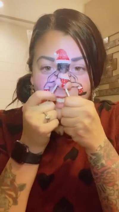 Sorry, but if I had to see it . . . you did, too.