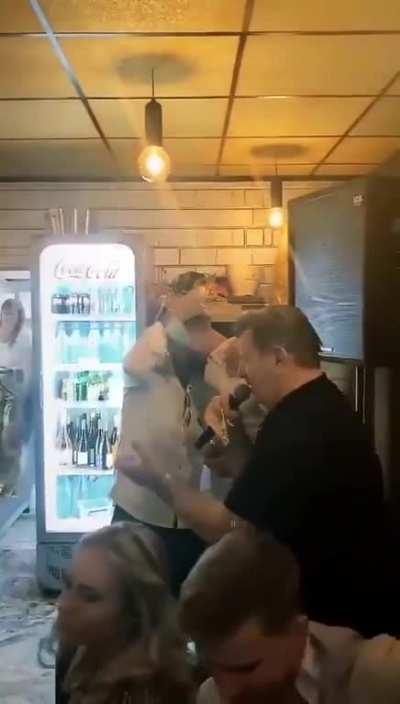 Pjanic breaks down in tears of happiness after signing for Barca, in the party he threw for his close friends.