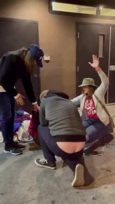 Crazy antimask covidiot Evangelical fanatics decided to violate covid safety measures and put on a maskless 