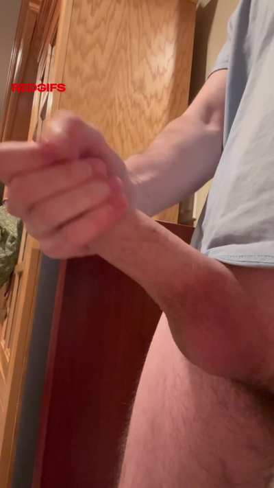 Does it turn you on watching me stroke it like this?