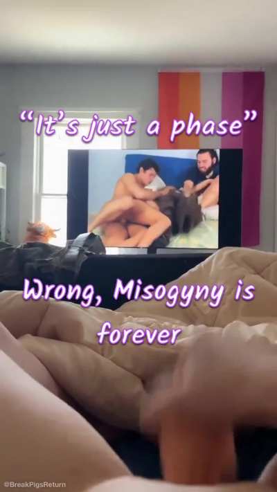 All lesbos secretly crave it… <3