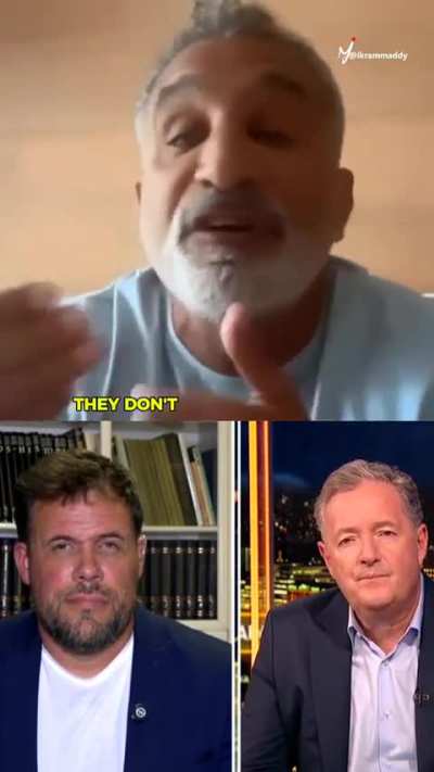Funny interaction in Piers Morgan Uncensored where Bassem Youssef he feel like the entire planet is having a mass hallucination