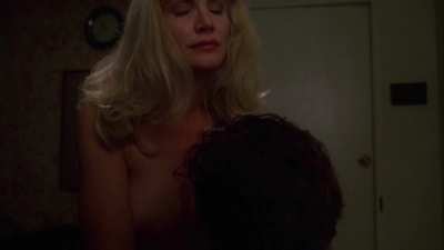 Personal tutor Shannon Tweed tells her student to just knock on her room to ask for anything he wants instead of being peeping tom on her in Scorned (1993) 