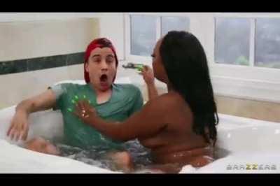 Surprise Bathtub Banging