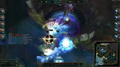 Disgusting 5 man Yuumi ult