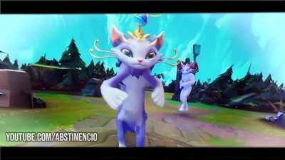 Just yuumi and lethality yuumi dancing B)