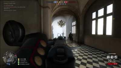 Sometimes this game can be brutal. This guy was sent flying