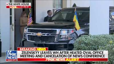 The moment Zelensky and his team were kicked out of the White House