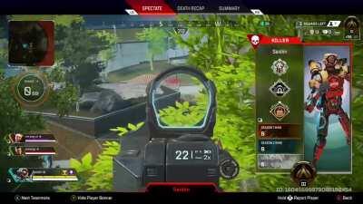 My squad and i got killed by this guy and were a bit sketched out so o stayed after to watch him and, oh boy, do i have some evidence