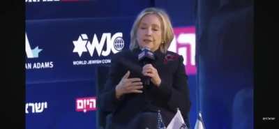 Hillary Clinton blames TikTok videos for young people’s views on Israel and Palestine.